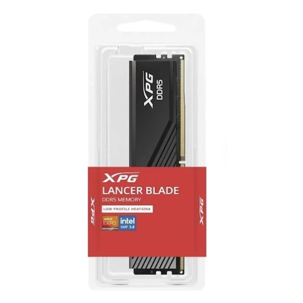 Xpg Lancer Blade 16GB Ddr5 6000MHZ Ram CL36-38-38 1.35V AX5U6000C3616G-SLABBK