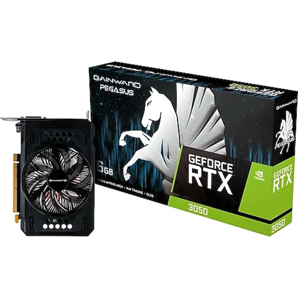 GAINWARD RTX3050 PEGASUS 6GB GDDR6 96BIT 1072E