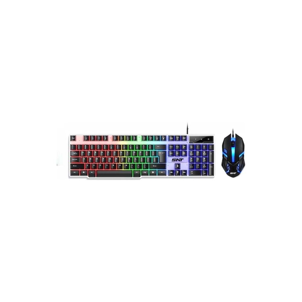 SNT TF-230 Gaming RGB Klavye Mouse Set