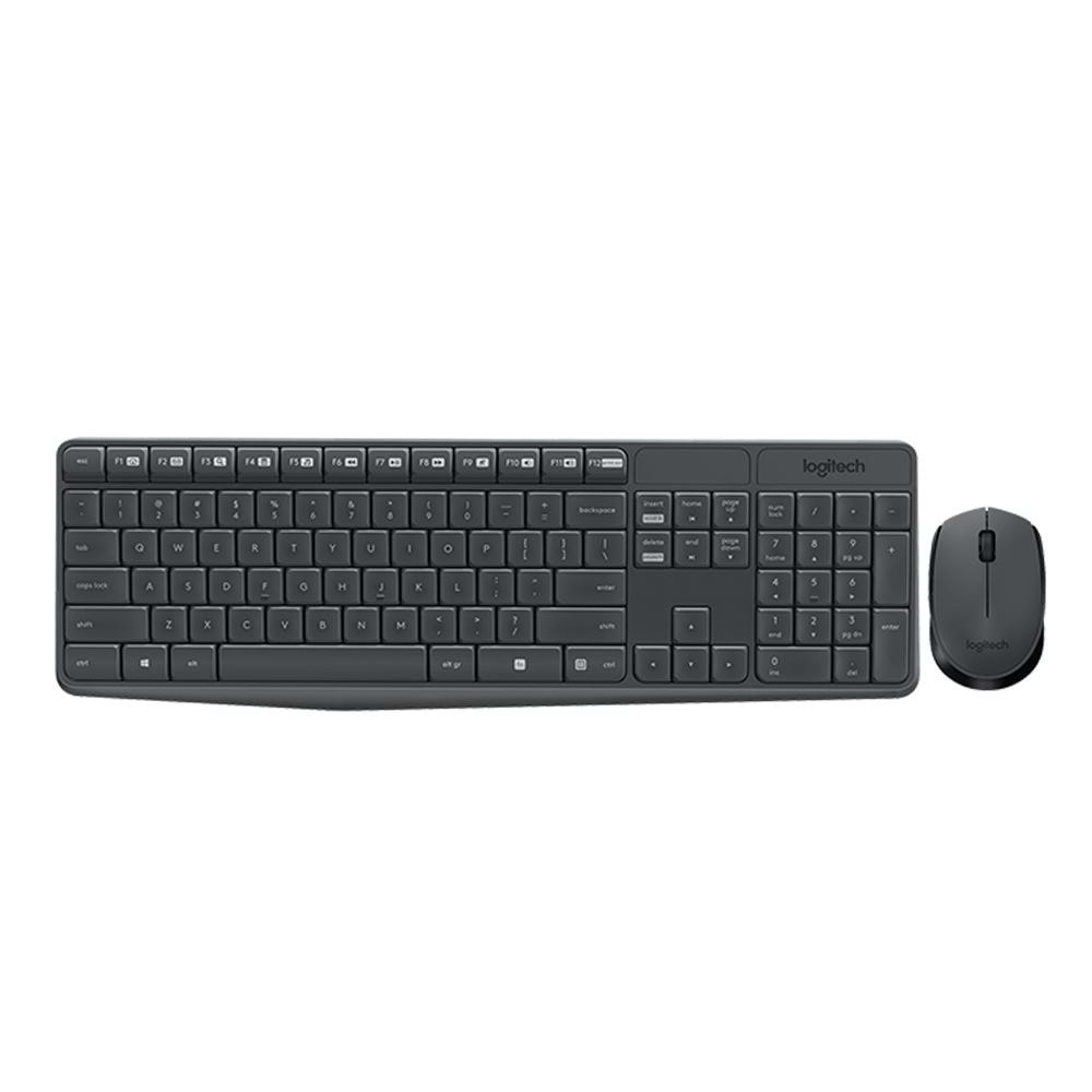 Logitech MK235 920-007925 Kablosuz Türkçe Q Klavye Mouse Set