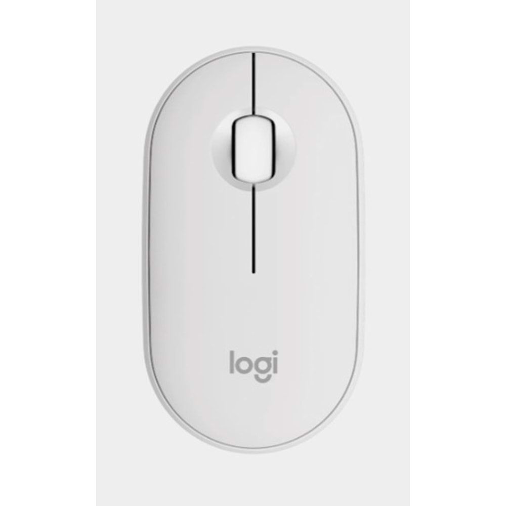 LOGITECH 910-007013, M350S Beyaz, Pebble 2, Nano, Bluetooth, Kablosuz, 4000dpi, Optik, 3 Tuşlu, 24ay Pil Ömrü, Sessiz Mouse