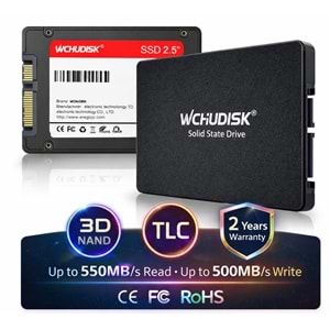 WCHUDISK 128GB S900-128 550MB-500MB-s Sata 3 2.5