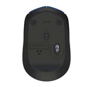 Logitech M170 USB Alıcılı Kablosuz Kompakt Mouse - Gri