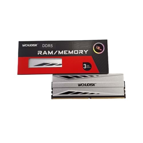 Wchudisk 16 GB DDR5 6000 Mhz PC5-48000U CL50 1.1V Masaüstü Ram