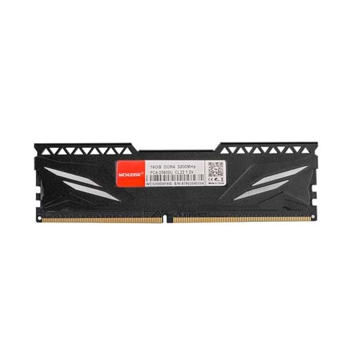 Wchudisk 16 GB DDR4 3200 Mhz PC4-25600U CL22 1.35V Soğutuculu Masaüstü Ram