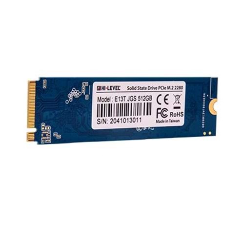 HI-LEVEL HLV-M2PCIeSSD2280/512G M.2 512GB (3300/3100MBs) PCIe + NVMe NVMe SSD Disk