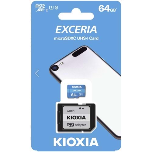 KIOXIA EXCERIA 64 GB MICRO SDXC UHS-1 100MB/S (LMEX1L064GG2)