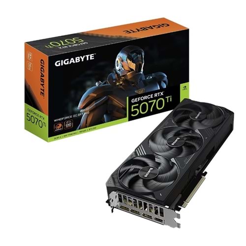 GIGABYTE GeForce RTX™ 5070 Ti WINDFORCE OC SFF 16G GV-N507TWF3OC-16GD