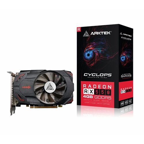 Arktek RX550 4GB 128Bit GDDR5