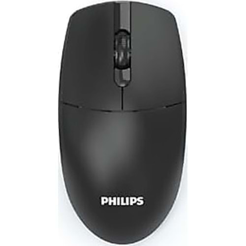 PHILIPS SPK7347B, Siyah, USB Nano 2,4Gh Kablosuz, 1200dpi, Optic, 3 Tuşlu, Mouse