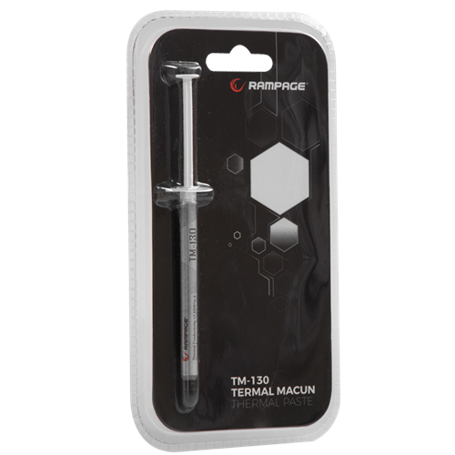 Rampage Tm-130 1gr 1.63w/m. Slim Tüp Termal Macun-K Gri