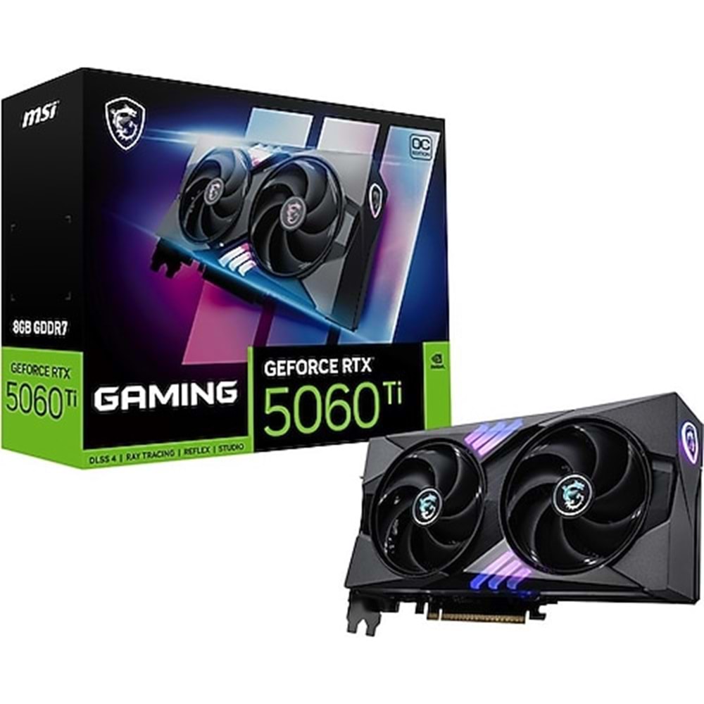 MSI VGA GeForce RTX 5060 TI 8G GAMING OC G506T-8GC