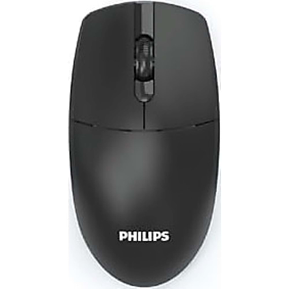 PHILIPS SPK7347B, Siyah, USB Nano 2,4Gh Kablosuz, 1200dpi, Optic, 3 Tuşlu, Mouse